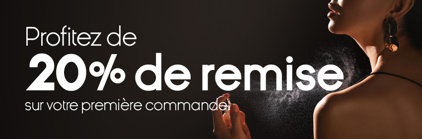 Newsletter remise de 20%